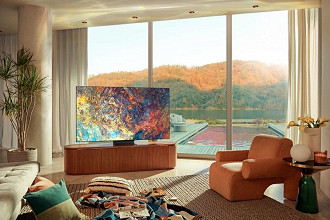 TV Neo QLED da Samsung deve competir mercado com a OLED da LG. (Imagem: Reprodução / Samsung)