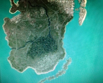 Suposto mapa do GTA 6. (Foto: Reprodução).