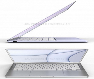Renderização dos novos MacBooks Air. Fonte: Jon Prosser