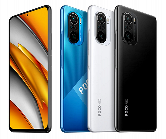 POCO F3. (Imagem: Reprodução / POCO)