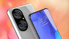 5 câmeras? Huawei P50 aparece em novas imagens revelando seu design