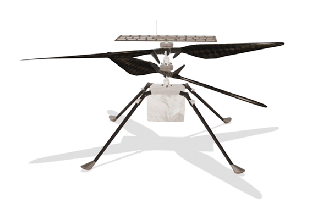 Artists concept of the Mars Helicopter
