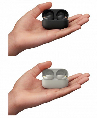 Fone de ouvido intra-auricular True Wireless Sony WF-1000XM4. Fonte: thewalkmanblog