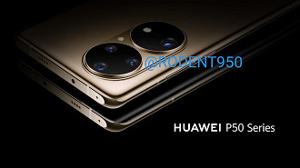 Huawei P50 Series. (Imagem: Twitter / Rodent950)