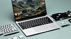 Notebook pode ser montado pelo usuário graças ao sistema modular da Framework Notebook pode ser montado pelo usuário graças ao sistema modular da Framework