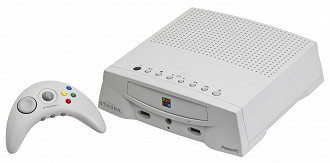 Apple Bandai Pippin, console lançado em 1990 em parceria entre Apple e Bandai. (Imagem: Reprodução / Apple)