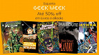 Esquenta Geek Week - Amazon dá até 50% off em livros, HQs mangás e eBooks
