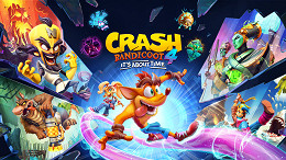 Crash Bandicoot 4: Its About Time - Game da Semana - Nintendo Switch Crash Bandicoot 4: Its About Time - Game da Semana - Nintendo Switch