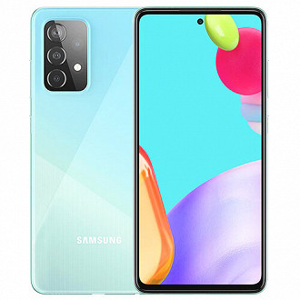 O Galaxy F52 5G foi anunciado esta semana no mercado chinês. (Imagem: Reprodução / Samsung)