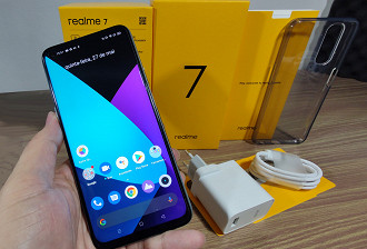 realme 7 - Tela