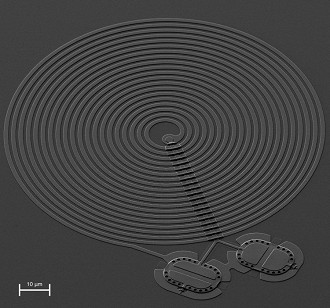 Os pesquisadores direcionaram microondas para os tambores fazer eles se movimentarem. Fonte: Florent Lecoq e Shlomi Kotler / NIST