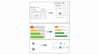 Chrome para Android ganha controle de formulários moderno. Fonte: XDA-Developers