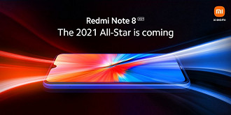 Redmi Note 8 (2021) é oficial. (Imagem: Reprodução / Xiaomi)