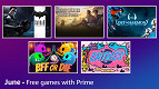 Amazon Prime Gaming: Lista dos jogos grátis em junho de 2021