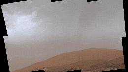 Curiosity: sonda da NASA captura imagens de nuvens brilhantes em Marte