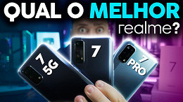 Realme 7 Pro, Realme 7 ou Realme 7 5G - qual é o melhor?