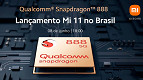 Xiaomi Mi 11 será lançado dia 8 de junho no Brasil Xiaomi Mi 11 será lançado dia 8 de junho no Brasil
