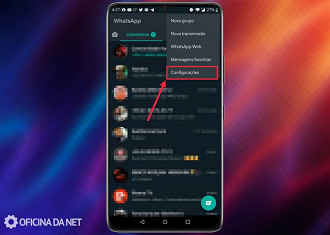 Passo 02 - Como deletar todas as mensagens antigas (já enviadas) no WhatsApp Passo 02 - Como deletar todas as mensagens antigas (já enviadas) no WhatsApp