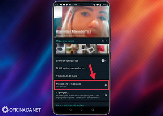 Passo 03 - Como apagar automaticamente as mensagens no WhatsApp Passo 03 - Como apagar automaticamente as mensagens no WhatsApp
