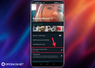 Passo 03 - Como apagar automaticamente as mensagens no WhatsApp