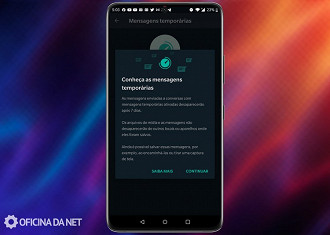 Passo 04 - Como apagar automaticamente as mensagens no WhatsApp Passo 04 - Como apagar automaticamente as mensagens no WhatsApp