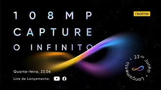 Evento será realizado no dia 23 de junho. (Imagem: Reprodução / realme)