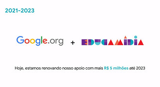 Comunicado de renovação para o programa EducaMídia do Instituto Palavra Aberta. (Imagem: Reprodução / Google)