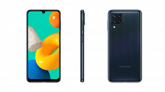 Imagens oficiais do Galaxy M32. (Imagem: Reprodução / Samsung Mobille Press)