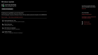 Atualização KB5004476 para Windows 10 versão 21H1. Fonte: Vitor Valeri