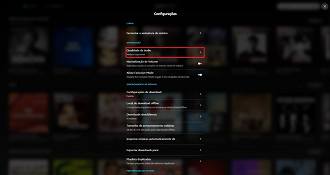 Passo 02 - Como obter o máximo de qualidade do Amazon Music na versão para Desktop. Fonte: Vitor Valeri