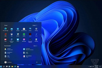 Ícones no lado esquerdo no Windows 11. Fonte: TheVerge