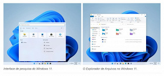 Interface do Windows 11. Fonte: TheVerge