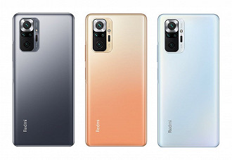 Redmi Note 10 Pro e suas cores.