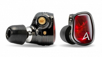 Fone de ouvido in-ear AK Solaris X. Fonte: gdm Fone de ouvido in-ear AK Solaris X. Fonte: gdm