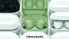 Samsung Galaxy Buds 2 tem cores reveladas em renderizações Samsung Galaxy Buds 2 tem cores reveladas em renderizações