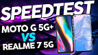 Qual celular 5G é mais rápido? Realme 7 5G x Moto G 5G Plus - SPEEDTEST Qual celular 5G é mais rápido? Realme 7 5G x Moto G 5G Plus - SPEEDTEST