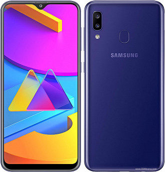 Samsung Galaxy M10s. (Imagem: Reprodução / Samsung)