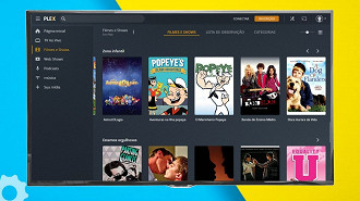 Plex TV tem diversos conteúdos clássicos. (Imagem: Oficina da Net)