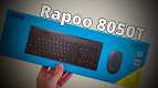 Review Rapoo 8050T - Teclado e Mouse bom para trabalho em home office?
