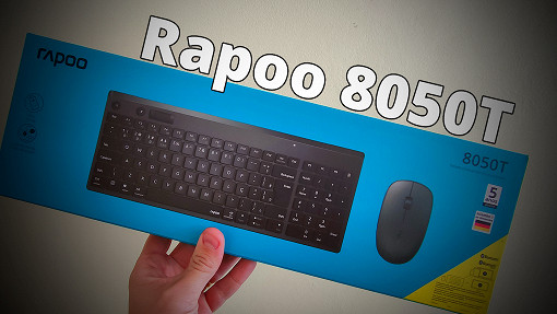 Review Rapoo 8050T - Teclado e Mouse bom para trabalho em home office?