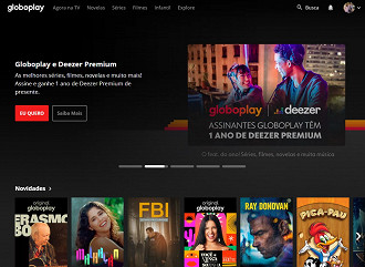 Globoplay oferece os conteúdos exclusivos da Globo e muito mais. (Imagem: Reprodução / Globoplay)