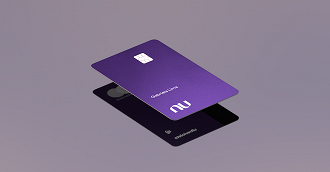Cartão Ultravioleta exibe um design moderno. (Imagem: Reprodução / Nubank)