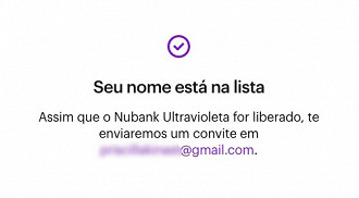 Aguarde o convite que deve chegar no seu e-mail.