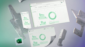 Imagem ilustrativa da nova interface do Microsoft 365. Fonte: Microsoft Imagem ilustrativa da nova interface do Microsoft 365. Fonte: Microsoft