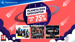 Preço reduzido: Veja a nova promoção Planeta dos Descontos da PS Store! Preço reduzido: Veja a nova promoção Planeta dos Descontos da PS Store!