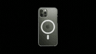 Demonstração do MagSafe no iPhone 12 durante as campanhas de lançamento da tecnologia. (Imagem: Reprodução / Apple)