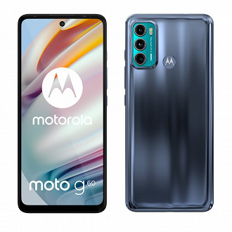O Moto G60 possui um visual moderno com cores mais casuais. (Imagem: Reprodução / Motorola)