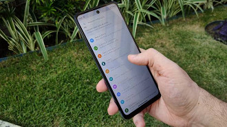 O Android do Moto G60 é mais puro, assim como em todos smartphones da Motorola. (Imagem: Oficina da Net)