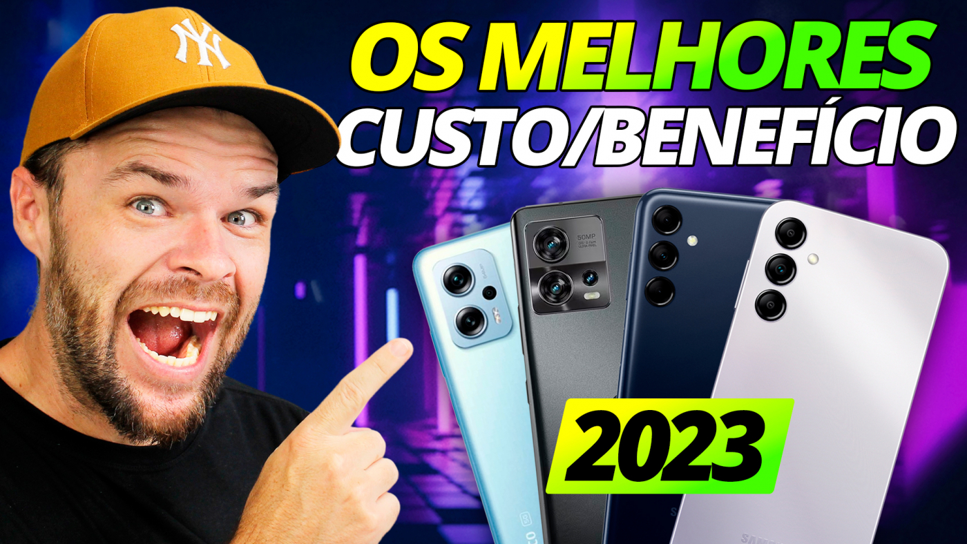 Os melhores celulares custo benefício em 2024