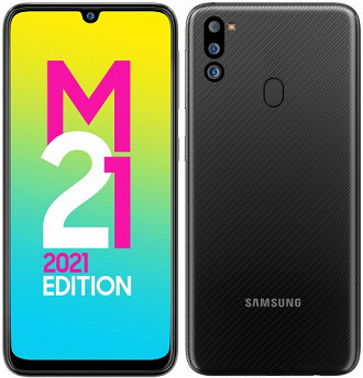 Samsung Galaxy M21 2021 Edition é o mesmo modelo do ano passado com nome atualizado. (Imagem:Reprodução/Samsung)